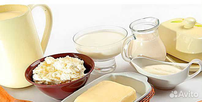 Молоко и натуральные молочные продукции