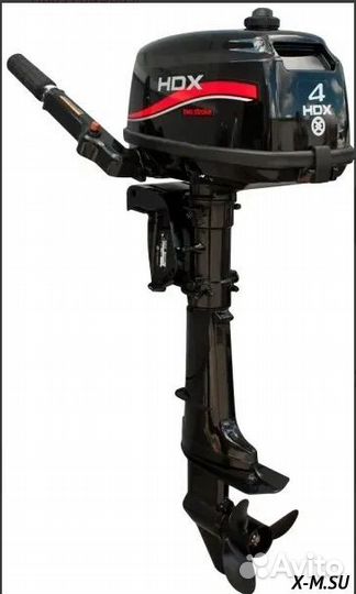 Лодочный мотор 2-х тактный HDX R series T 4 BMS