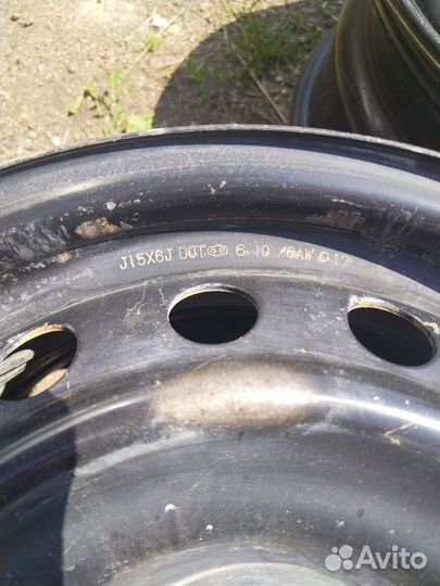 Диски штапованные R 15х100