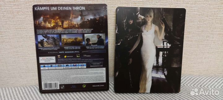 Final Fantasy XV 15 Special Edition steelbook ps4