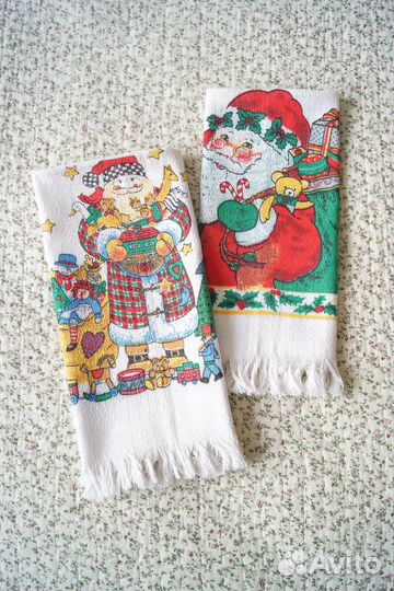 Кухонные полотенца новогодние (цена за все)