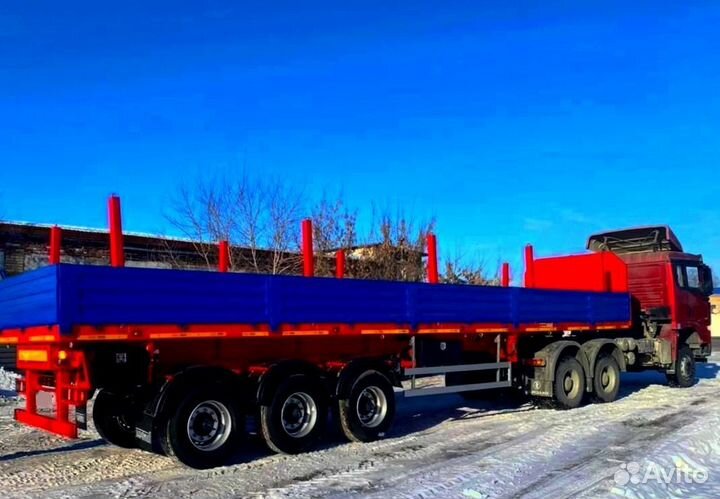 Полуприцеп бортовой Политранс ТСП 94171, 2023