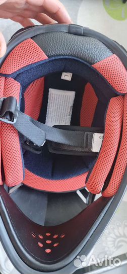 Детский мото шлем