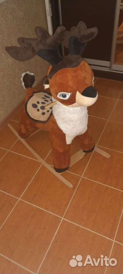 Детская качалка оленёнок