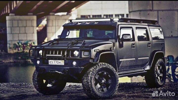 Экспедиционный багажник, крепл. под Led Hummer H2