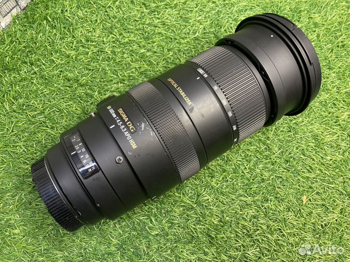 Sigma AF 50-500mm 4.5-6.3 APO DG OS HSM Canon EF