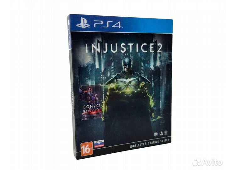 Injustice 2 Русские субтитры PS4 б/у