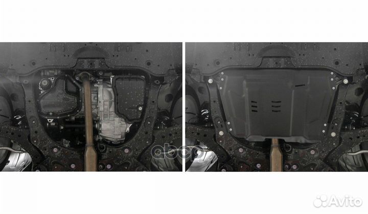 AM.9519.1 зк и кпп сталь 1.5мм,с крепеж Lexus