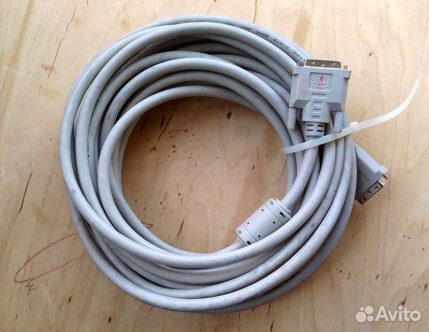 Кабель dual DVI-DVI длиной 10 м