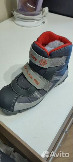 Лыжные ботинки ski boots 34 размер 21,5 стелька