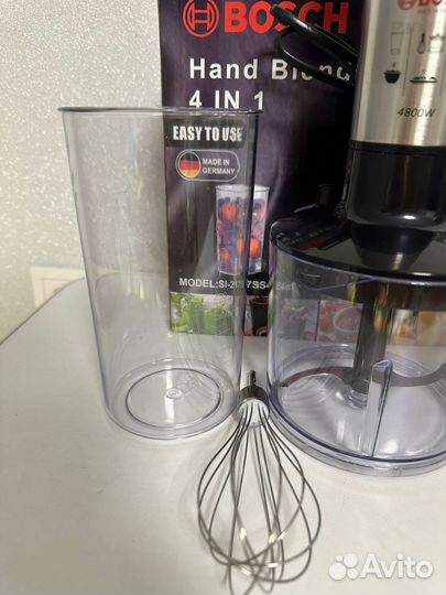 Блендер bosch 4 в 1 новый