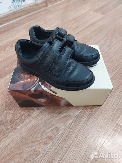 Туфли школьные кожаные