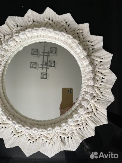 Зеркало ручной работы )