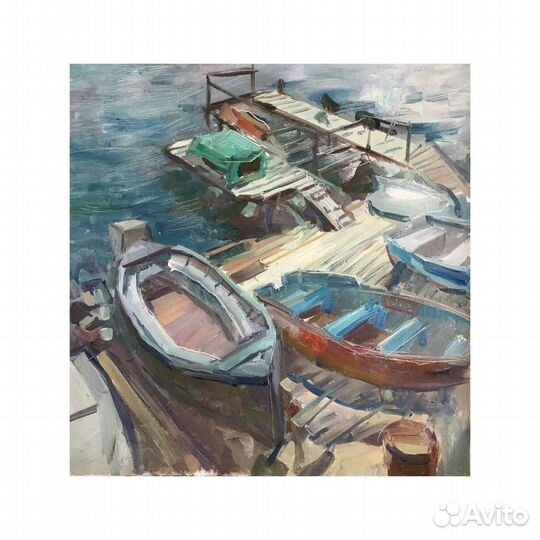 Картина маслом на холсте пейзаж