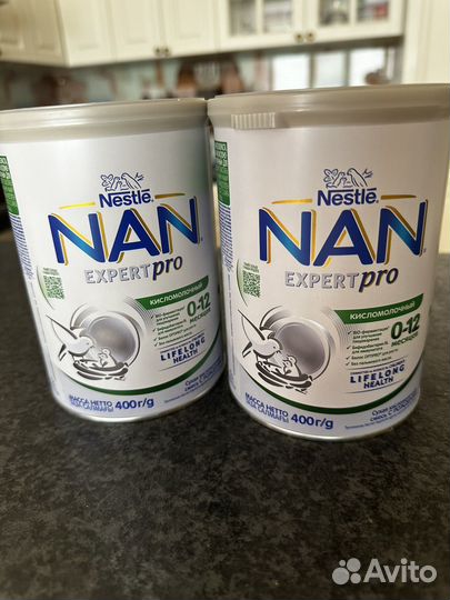 Детская смесь Нан кисломалочный