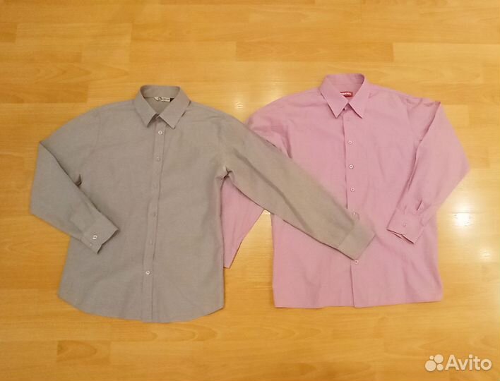 Рубашки для мальчика 7 штук, рост 140