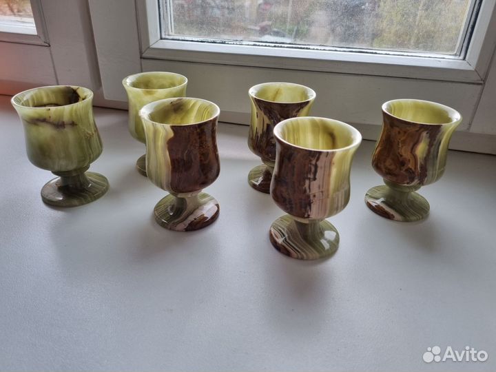 Набор рюмок из оникса