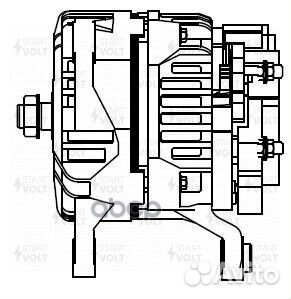 Генератор fiat ducato/iveco 3.0D 110А LG 1688