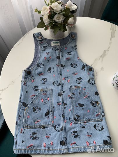 Сарафан джинсовый