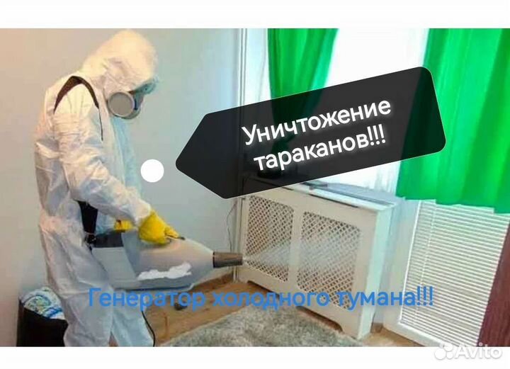 Дезинсекция от тараканов и клопов