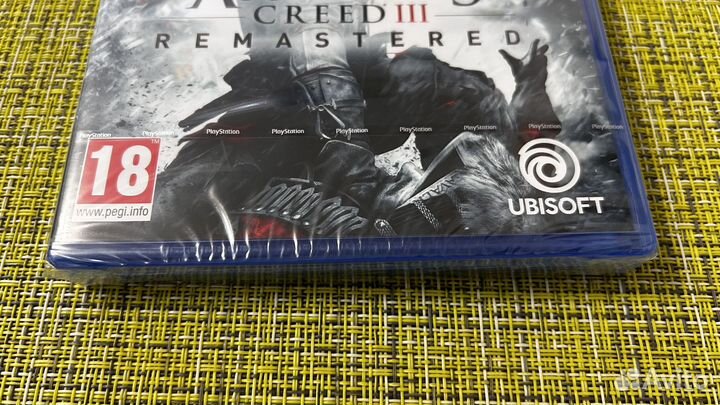 Assassins creed 3 remastered ps4 Новый диск