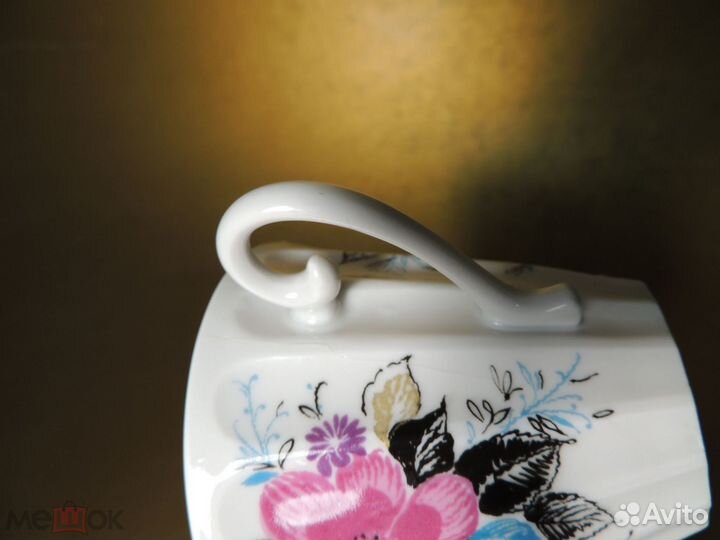 Чайная пара лфз костяной фарфор