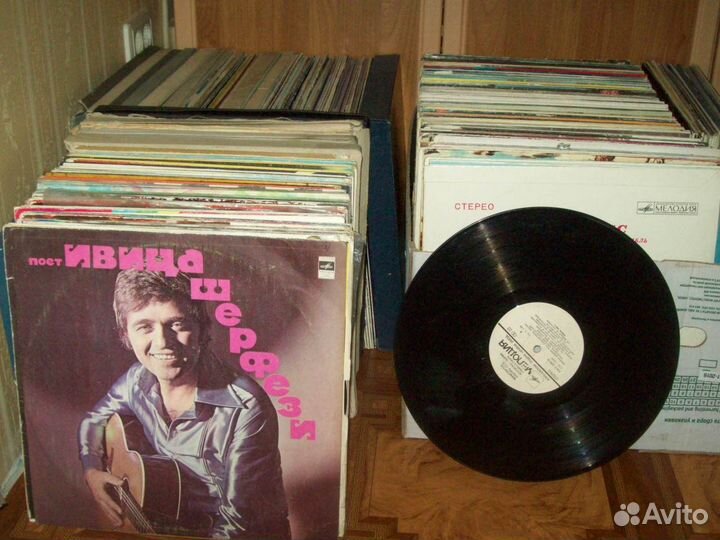 Пластинки(винил и пластинки на 78 об.) -б.у