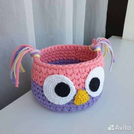 Корзинка-игрушка Сова