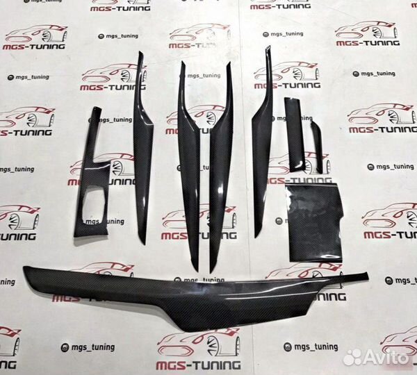 Комплект карбоновых элементов в салон BMW 5 G30