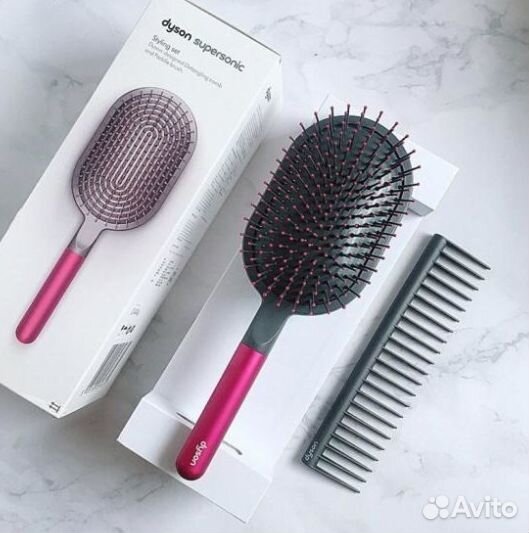 Расческа dyson 2 в 1