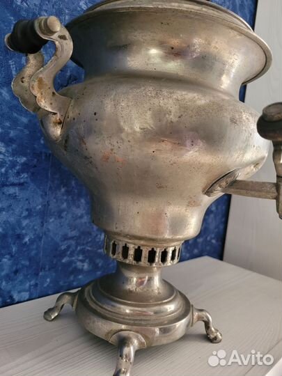 Самовар на дровах старинный