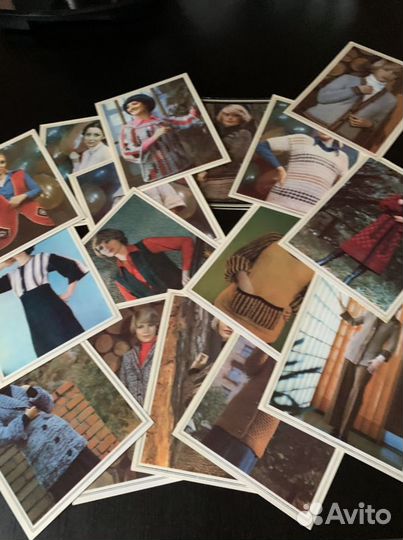 Вязание, наборы открыток