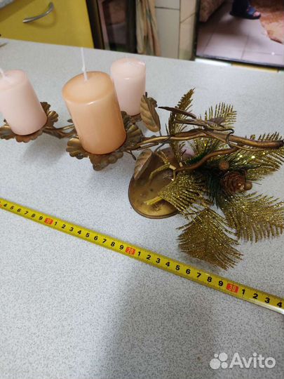 Старинный подсвечник