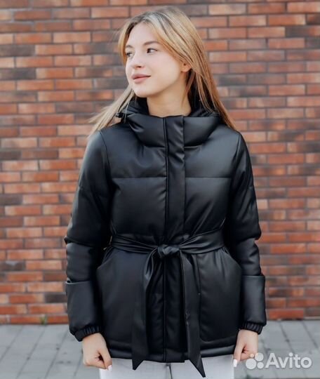 Новая куртка из экокожи