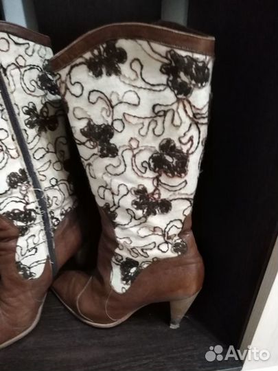 Ботильоны, сапоги