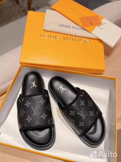 Шлепанцы тапочки Louis Vuitton