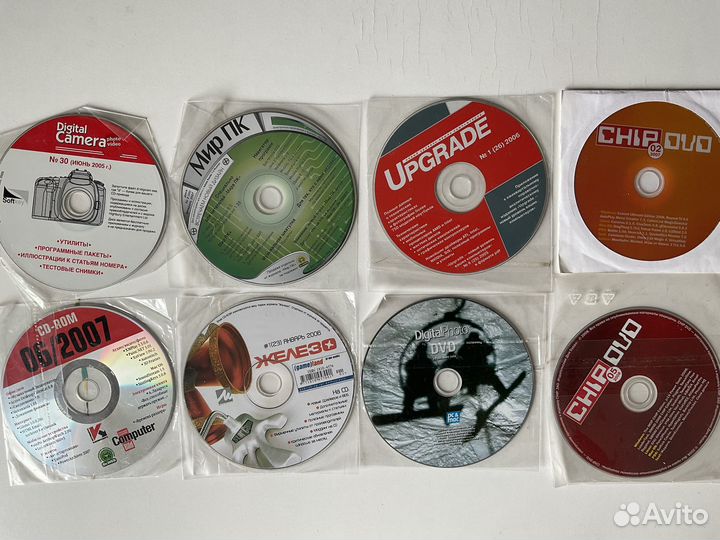 Коллекция дисков ixbt, chip, computer bild, Железо