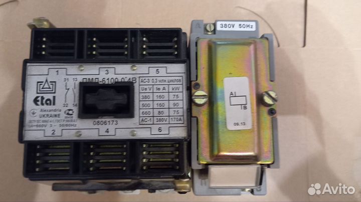 Пускатель Пмл-6100 этал