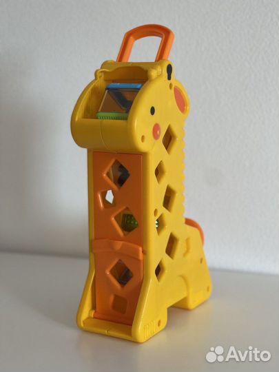 Жираф Fisher price с кубикамм