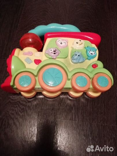 12 игрушек, дракон, ксилофон, паровозик и муз. мяч