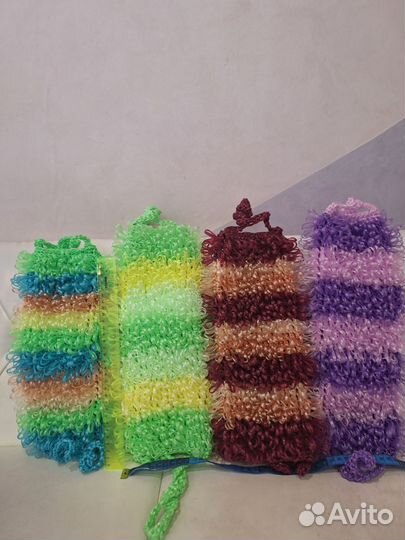 Мочалка ручной работы