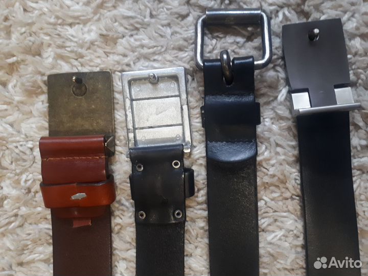 Ремень кожаный 95см