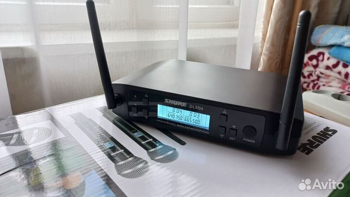 Беспроводные микрофоны Shure gldx4