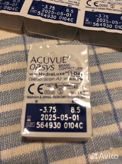 Контактные Линзы acuvue oasys 1 day