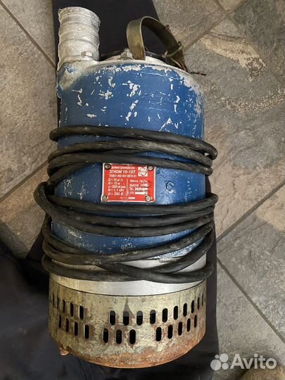 Погружной дренажный насос 2гном 10-10Т