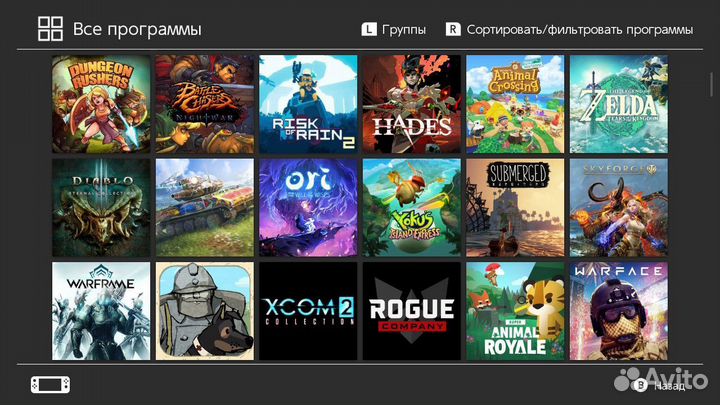 Nintendo switch oled 270+ игр (64 + 256 gb)