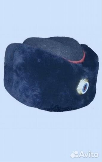 Шапка зимняя мвд женская