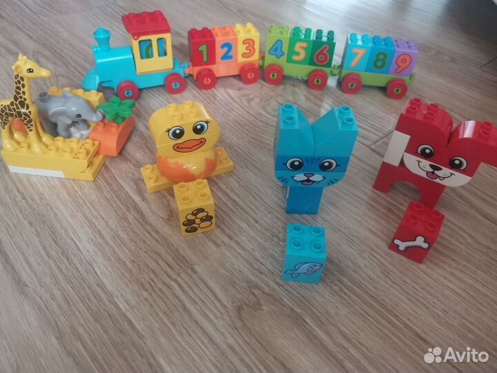 Наборы Lego duplo. 7 шт