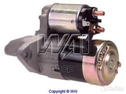 Стартер (новый) Subaru Forester 2.5L w/ MT(2003