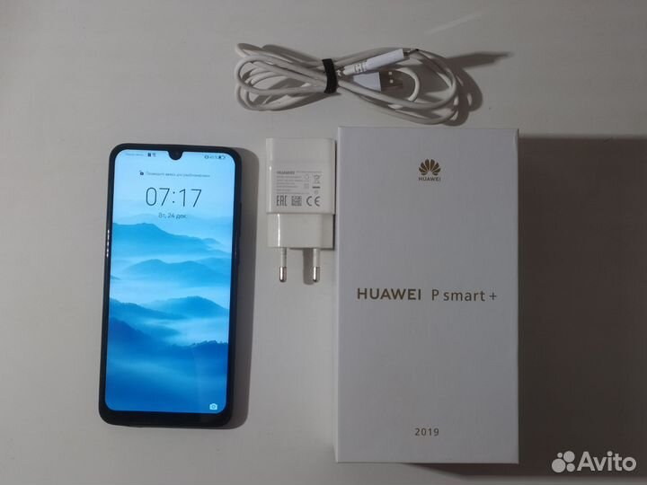 HUAWEI P Smart+ 2019, 6/128 ГБ